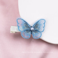 Korean Colored Hair Accessories Hair Clips Accessory Cute Pearl Butterfly Hair Clips For Girls